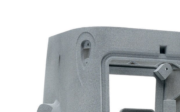 A 3D printed shell component for the BushRanger VTOL. Data courtesy of The Eye Above.
